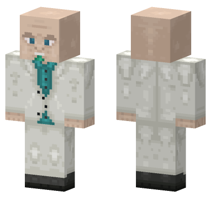 Vip Guard Hotline Miami 2 Minecraft Bedrock skin