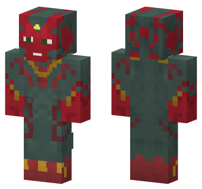 Vision MCU Skin Minecraft Bedrock skin