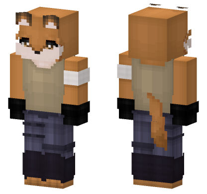 Vix Space Tail Outfit Minecraft Bedrock skin