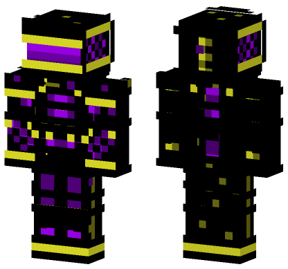 Void Hacker Minecraft Bedrock skin