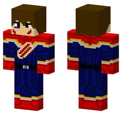 Voltagem Traje Rasgado Minecraft Bedrock skin