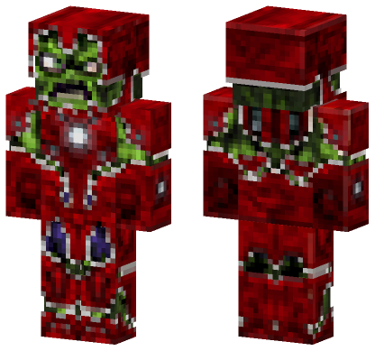 Vondoomcraft Ironhulk Minecraft Bedrock skin