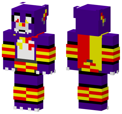 Voodoo Magical Wolf Minecraft Bedrock skin