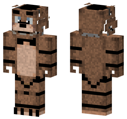 VR Freddy Skin Minecraft Bedrock skin