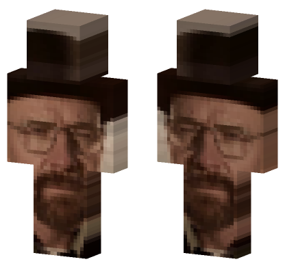 Walter Hartwell White Minecraft Bedrock skin