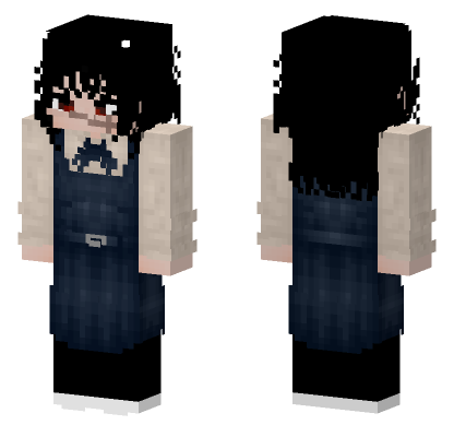 War Devil Asa Mitaka Minecraft Bedrock skin