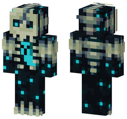 Warden 1 Minecraft Bedrock skin