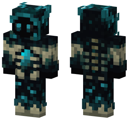 Warden 3 Minecraft Bedrock skin