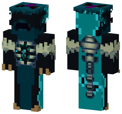 Warden Dinosaur Minecraft Bedrock skin