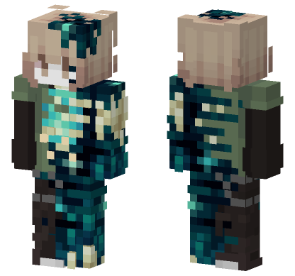 Warden Fusion 2 Minecraft Bedrock skin