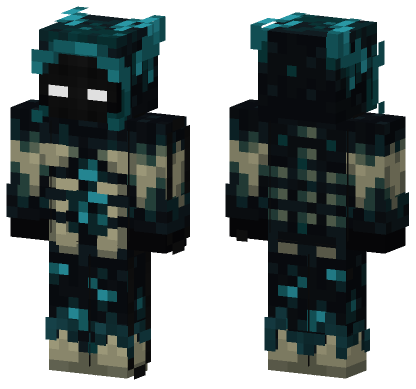 Warden Skin Minecraft Bedrock skin