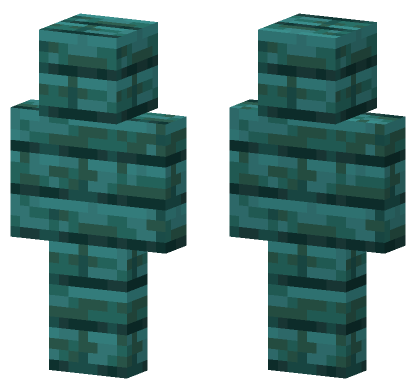Warped Planks Minecraft Bedrock skin