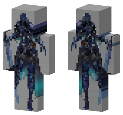 Warrior Of The Void Minecraft Bedrock skin