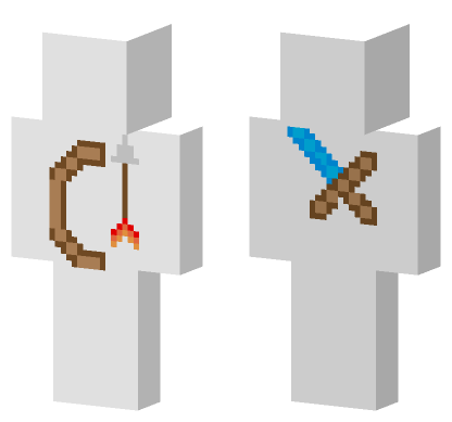 Weapons 5467882 Minecraft Bedrock skin