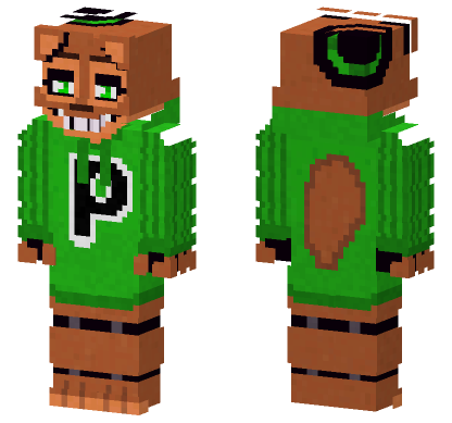 Weasel In Hoodie Minecraft Bedrock skin