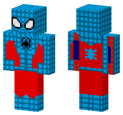 Web Man Spider Man Minecraft Bedrock skin