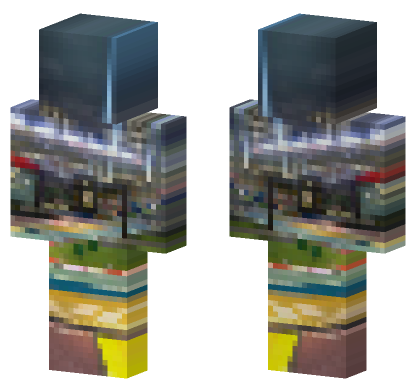 Weird One 5684264 Minecraft Bedrock skin
