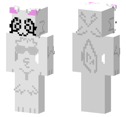 Wenda Anthro Template Minecraft Bedrock skin