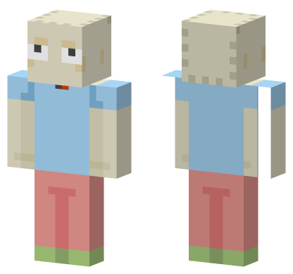 Wendell Borton Minecraft Bedrock skin