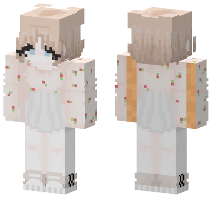 White Addie 2 5720432 Minecraft Bedrock skin
