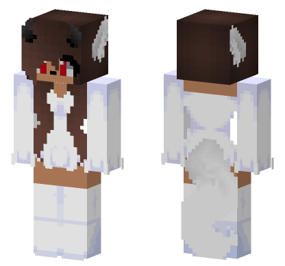 White Angel Skin Minecraft Bedrock skin
