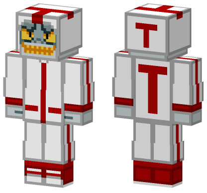 White Knight Armor Minecraft Bedrock skin