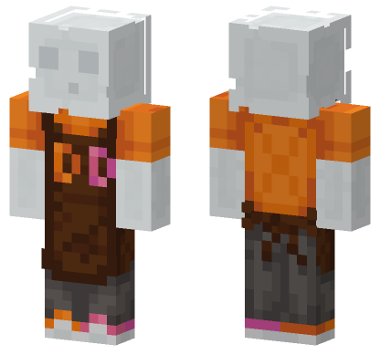 White Slime Minecraft Bedrock skin
