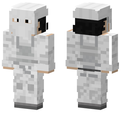 Whiteout New 2 Minecraft Bedrock skin