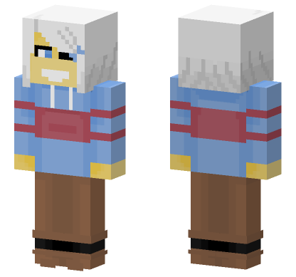 Winking Elys Minecraft Bedrock skin