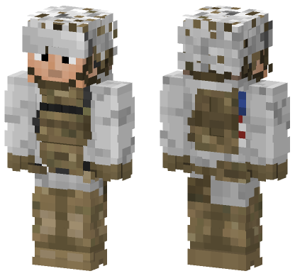 Winter Elements Skin Minecraft Bedrock skin