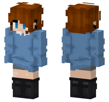 Wintma 6330399 Blue Outfit Minecraft Bedrock skin