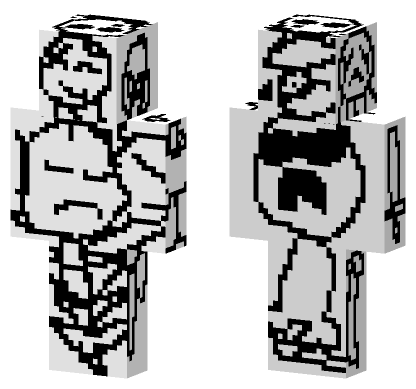 Wither Creeper Iron Golem Minecraft Bedrock skin