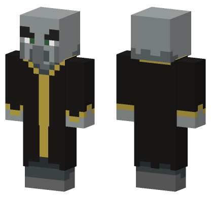Wither Skeleton Minecraft Bedrock skin