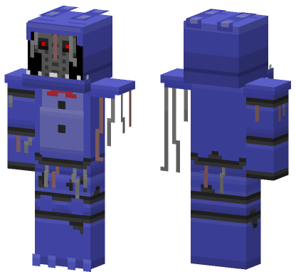 Withered Bonnie Minecraft Bedrock skin