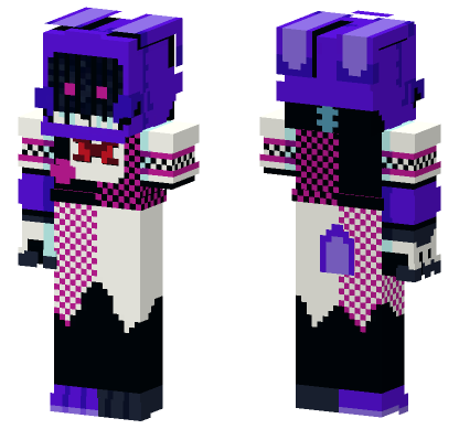 Withered Diner Bonnie Minecraft Bedrock skin