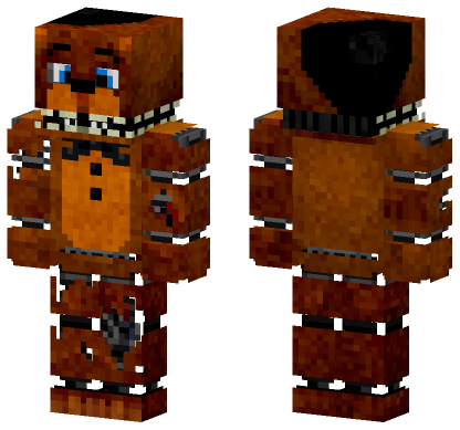 Withered Freddy 5230811 Minecraft Bedrock skin