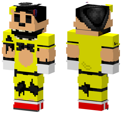 Withered Gold Rayshad B Freddy Minecraft Bedrock skin