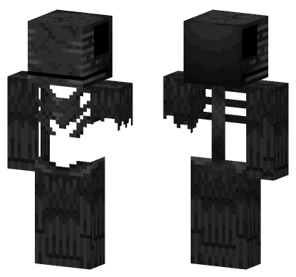 Withered Skeleton Raptor Minecraft Bedrock skin