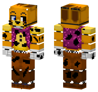 Withered Spring Bonnie Minecraft Bedrock skin