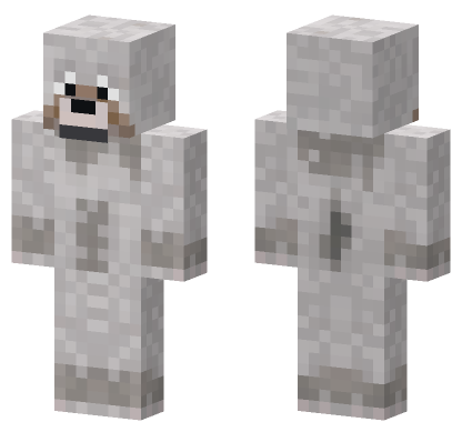 Wolf Skin Minecraft Bedrock skin