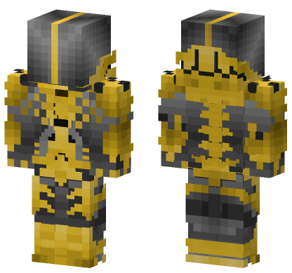 Wolfenstein Power Armour Minecraft Bedrock skin