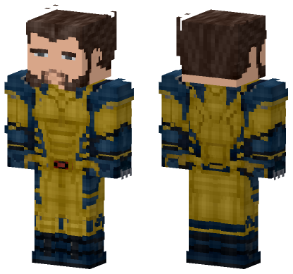 Wolverine 6729905 Minecraft Bedrock skin