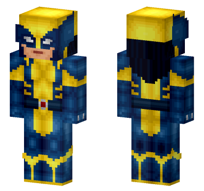 Wolverine EtniBor Style Minecraft Bedrock skin