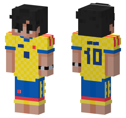 Worldcup Skin 45 Minecraft Bedrock skin