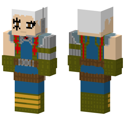 X-Men 97 Cable Nathan Summers Minecraft Bedrock skin