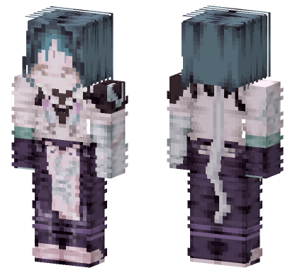 Xiao Genshin Impact Minecraft Bedrock skin