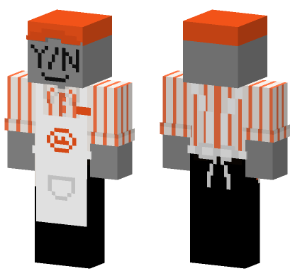 Y N Work Uniform Minecraft Bedrock skin