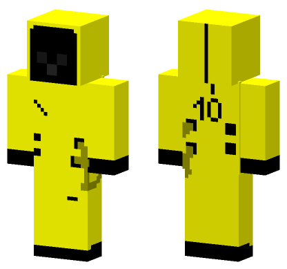 Yellow Bee Boy Minecraft Bedrock skin