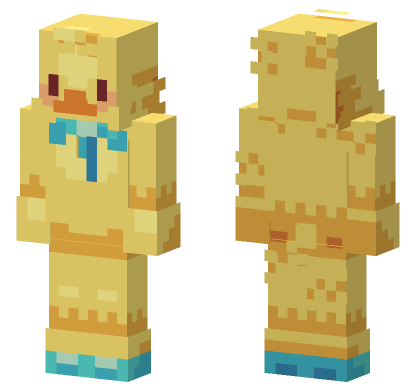 Yellow Desert Outfit Minecraft Bedrock skin