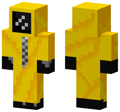Yellow Hoodie Skin Minecraft Bedrock skin